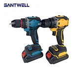 Wholesale Professional Heavy Duty 21V Brushless Cordless 2500 RPM Impract Drill Lithium Battery 2Pcs for Construction